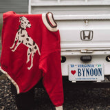 Cherry Dalmatian Knit