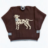 Chocolate Dalmatian Knit